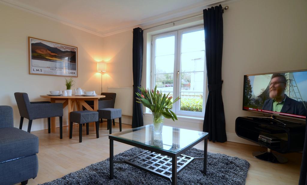 Powderhall Riverside Apartman Edinburgh Szoba fotó